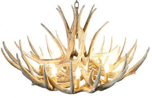 Charger l'image dans la galerie, Mule Deer 12 Antler Chandelier - Muskoka Fire Pits
