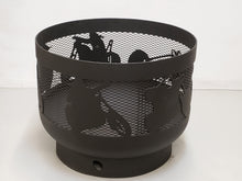 Charger l'image dans la galerie, Standard Size Carved Fire Pit - Choppers - Muskoka Fire Pits