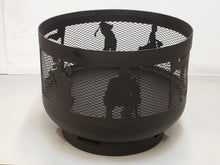 Charger l'image dans la galerie, Standard Size Carved Fire Pit - Golf - Muskoka Fire Pits