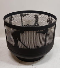 Charger l'image dans la galerie, Standard Size Carved Fire Pit - Golf - Muskoka Fire Pits