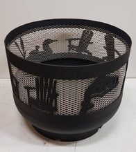 Charger l'image dans la galerie, Standard Size Carved Fire Pit - Wild Life 3 - Muskoka Fire Pits