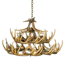 Charger l'image dans la galerie, Whitetail Deer 24 Antler Chandelier - Muskoka Fire Pits