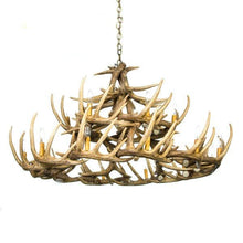 Charger l'image dans la galerie, Whitetail Deer 30 Antler Chandelier - Muskoka Fire Pits