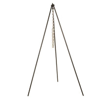 Charger l'image dans la galerie, 60 Inch Camp Tripod- For Cast Iron Dutch Oven - Muskoka Fire Pits
