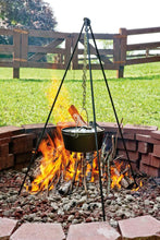 Charger l'image dans la galerie, 60 Inch Camp Tripod- For Cast Iron Dutch Oven - Muskoka Fire Pits
