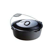 Charger l'image dans la galerie, 9 Quart Cast Iron Dutch Oven With Bail Handle - Muskoka Fire Pits