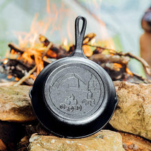 Charger l'image dans la galerie, Wanderlust 8 Inch Cast Iron Tent Skillet - Muskoka Fire Pits