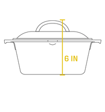 Charger l'image dans la galerie, 5 Quart Cast Iron Dutch Oven - Muskoka Fire Pits