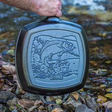 Charger l'image dans la galerie, Wildlife Series™ 10.5 Inch Square Cast Iron Fish Pan - Muskoka Fire Pits