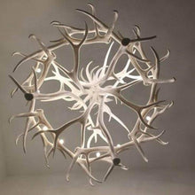 Charger l'image dans la galerie, Elk 15 Antler CHandelier - Muskoka Fire Pits