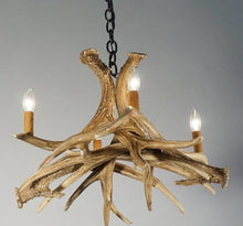 Charger l'image dans la galerie, Mule 4 Antler Chandelier - Muskoka Fire Pits