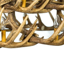 Load image into Gallery viewer, Whitetail Deer 24 Antler Chandelier