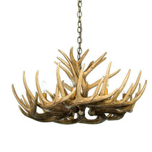 Load image into Gallery viewer, Whitetail Deer 12 Antler Cascade Chandelier - Muskoka Fire Pits