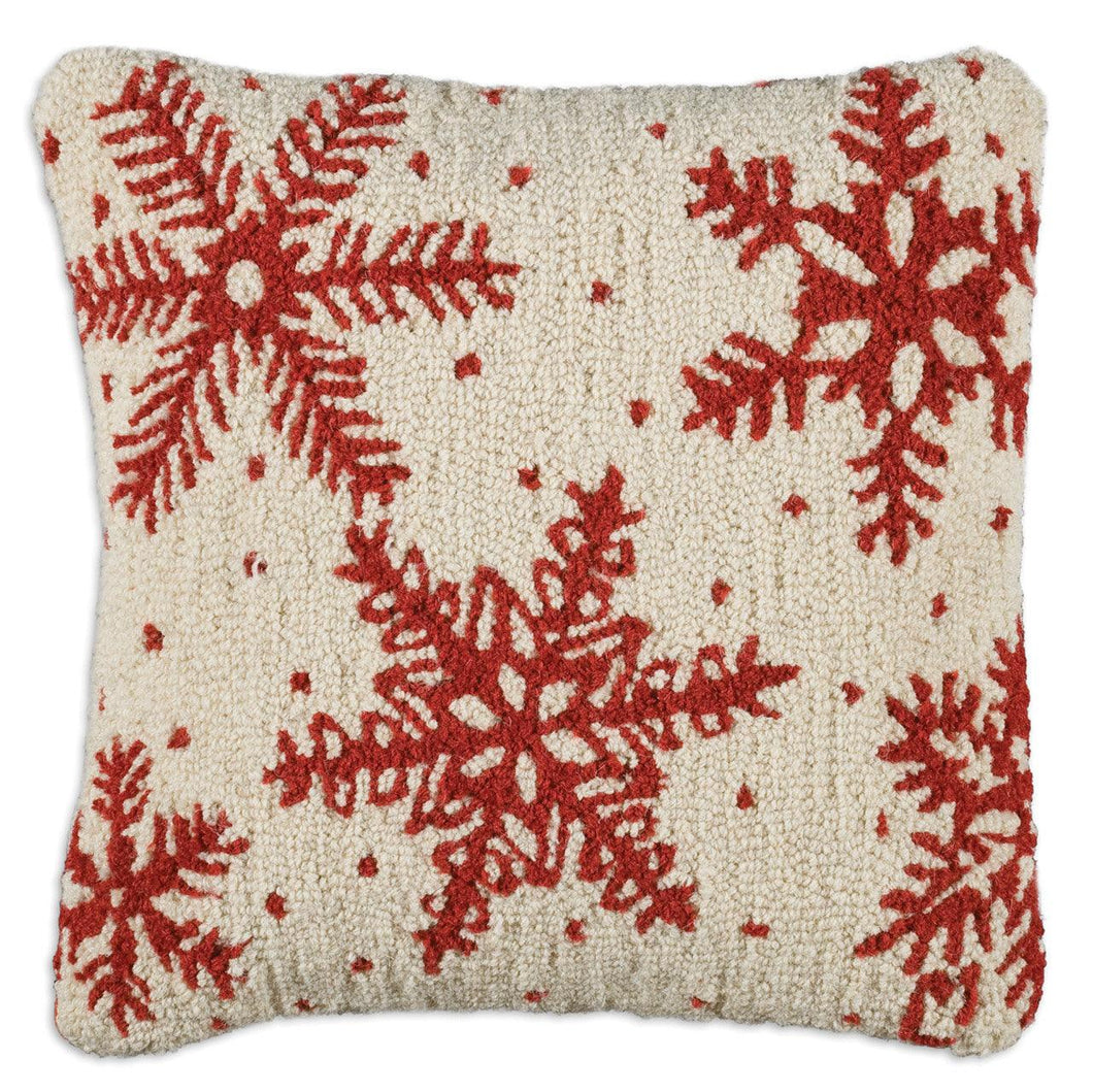 Large Snowflake A Pillow - Muskoka Fire Pits