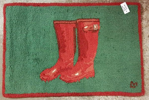 Red Boots Rug 24x36 - Muskoka Fire Pits