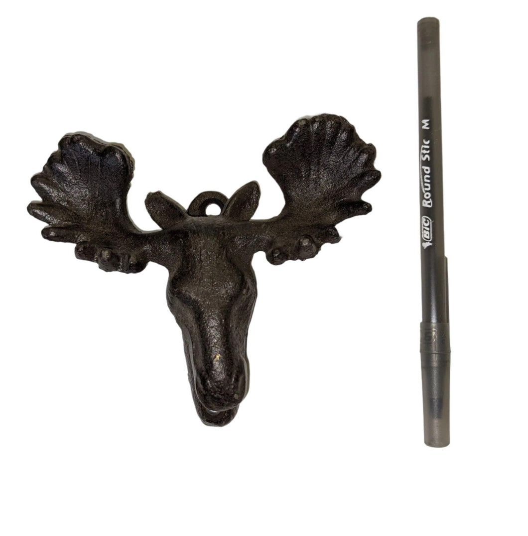 Cast Iron Moose Head Bottle Opener - Muskoka Fire Pits