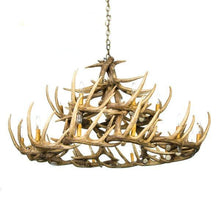 Charger l&#39;image dans la galerie, Whitetail Deer 30 Antler Chandelier - Muskoka Fire Pits