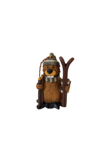 Ornament- Beaver Skiing - Muskoka Fire Pits