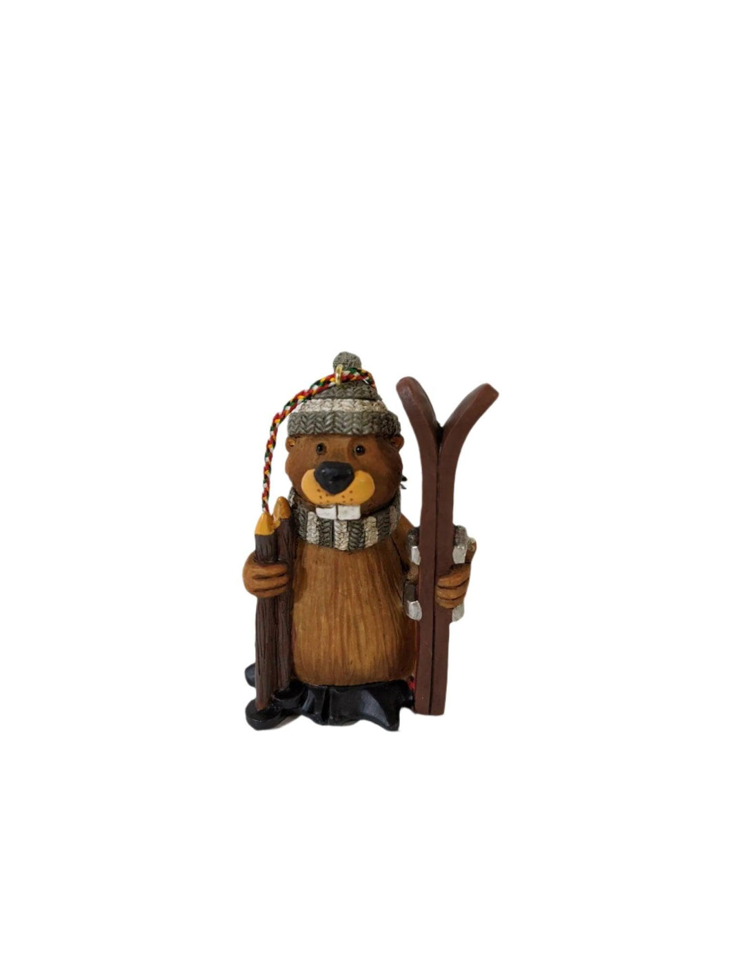 Ornament- Beaver Skiing - Muskoka Fire Pits