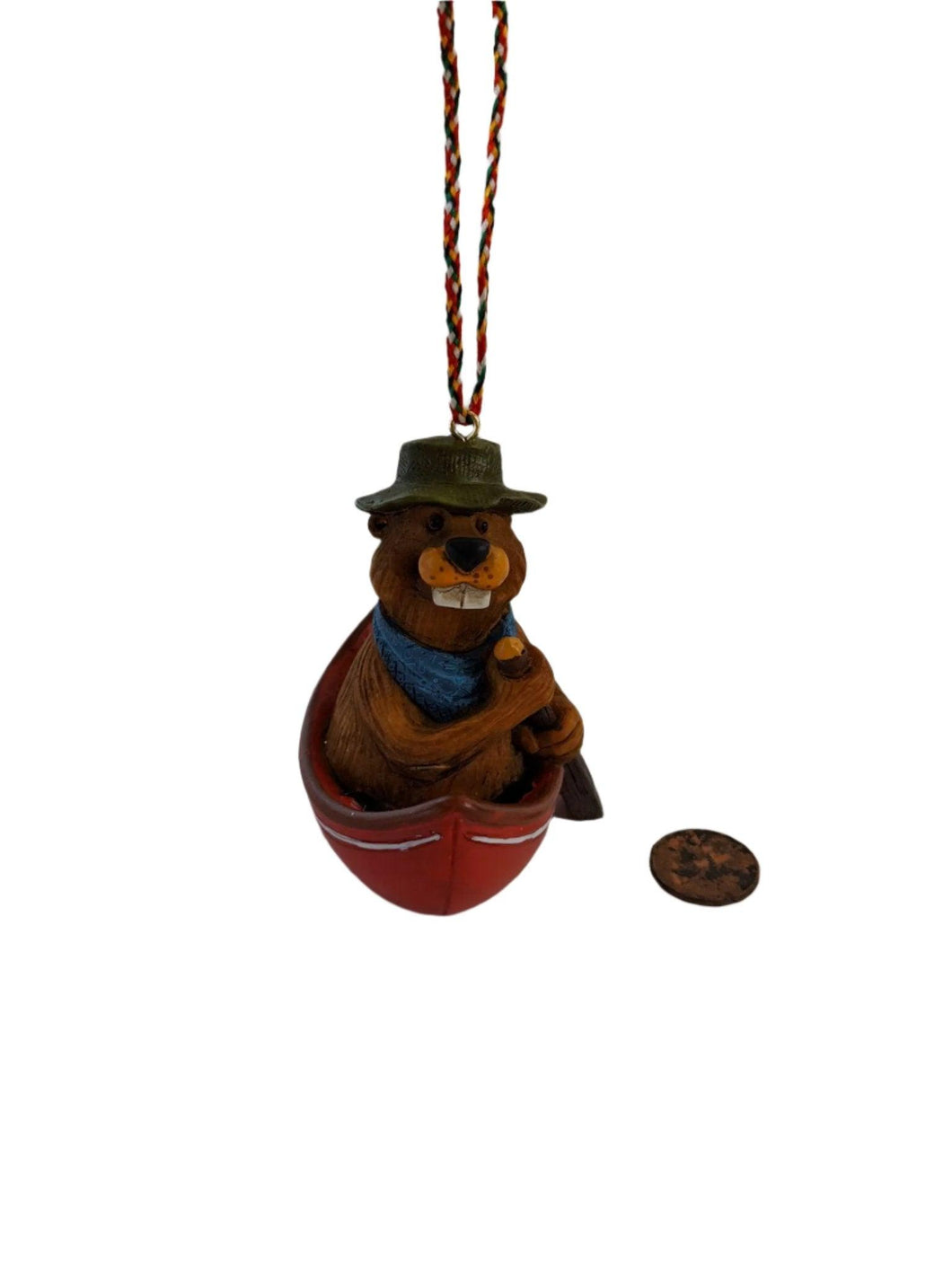 Ornament- Bear & Canoe - Muskoka Fire Pits