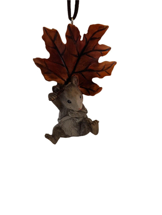 Ornament- Mouse & Leaf - Muskoka Fire Pits