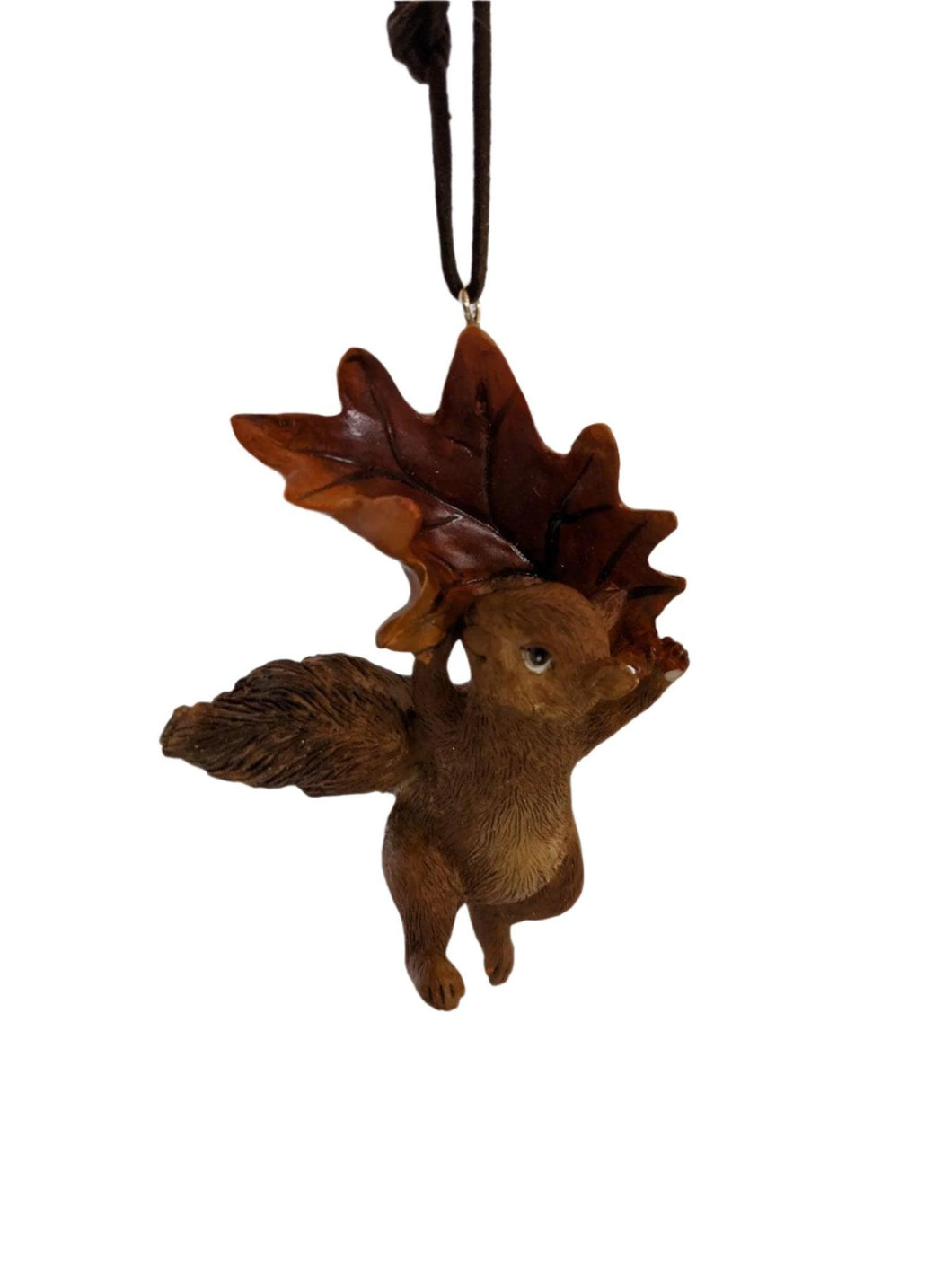 Ornament- Squirrel & Leaf - Muskoka Fire Pits