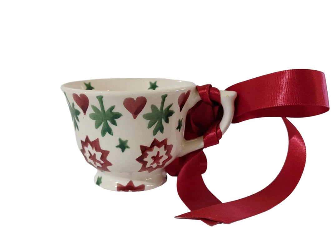 Ornament- Emma Bridgewater Teacup - Muskoka Fire Pits