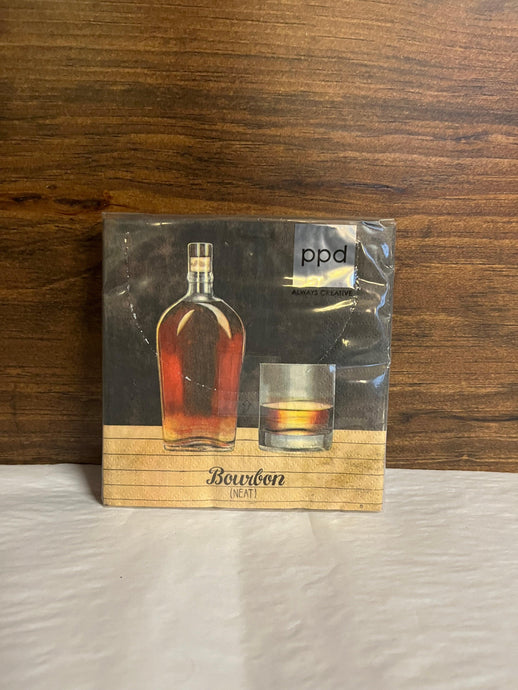 Napkins - Cocktail Size Bourbon - Muskoka Fire Pits