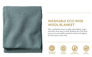 Pendleton Eco Wise Wool Throw Blanket- Beige - Muskoka Fire Pits