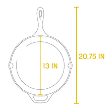 Charger l&#39;image dans la galerie, Wildlife Series™ 13.25 Inch Cast Iron Turkey Skillet - Muskoka Fire Pits