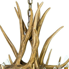 Charger l&#39;image dans la galerie, Mule Deer 9 Antler Chandelier - Muskoka Fire Pits