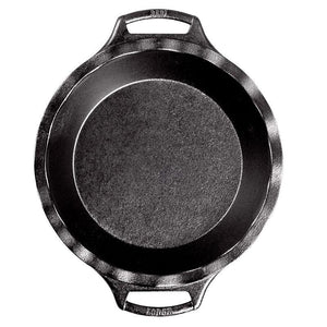 9 Inch Seasoned Cast Iron Pie Pan - Muskoka Fire Pits