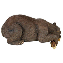 Load image into Gallery viewer, Outdoor Brown Bear Fishing Statue - Muskoka Fire Pits