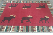 Load image into Gallery viewer, Cinnamon Moose Area Rug 6x9 - Muskoka Fire Pits