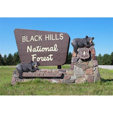 Load image into Gallery viewer, Overhang Black Bear Statue - Muskoka Fire Pits