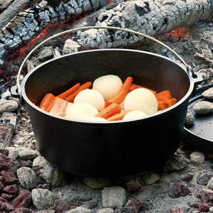 Cast Iron 8-Quart Camp Dutch Oven - Muskoka Fire Pits