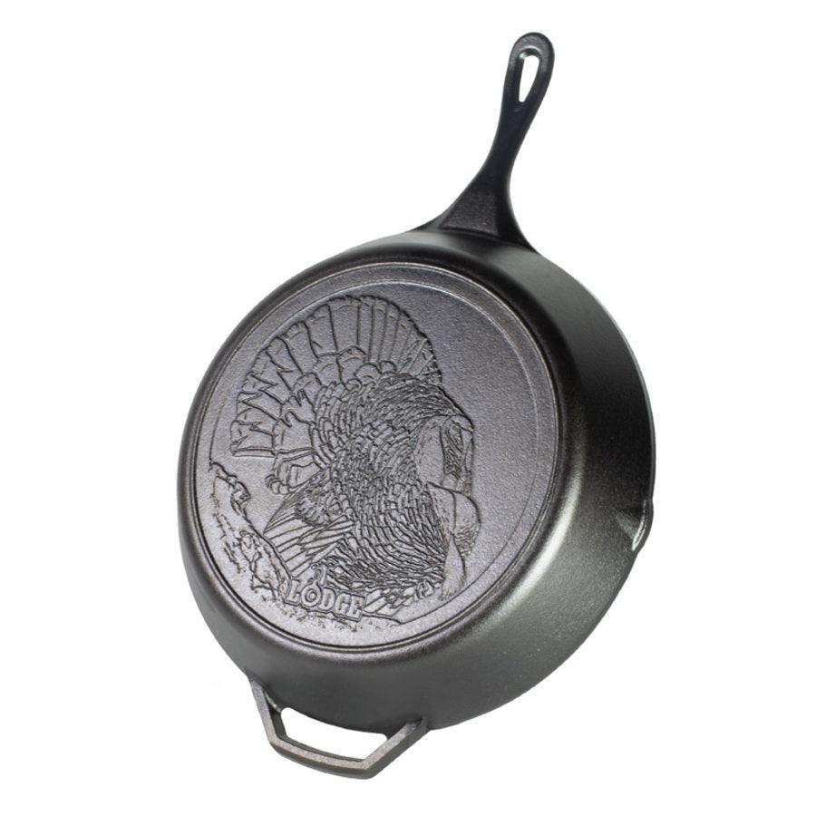 Wildlife Series™ 13.25 Inch Cast Iron Turkey Skillet - Muskoka Fire Pits