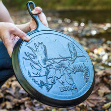 Charger l&#39;image dans la galerie, Wildlife Series™ 10.5 Inch Cast Iron Moose Griddle - Muskoka Fire Pits