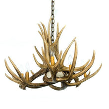 Charger l&#39;image dans la galerie, Mule Deer 6 Antler Chandelier - Muskoka Fire Pits