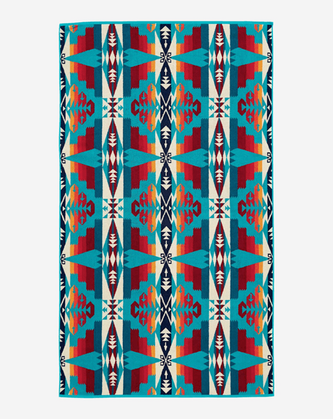 Tuscon Turquoise Pendleton Spa Towel - Muskoka Fire Pits