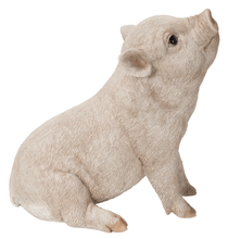 Load image into Gallery viewer, Sitting Baby Pig Statue - Muskoka Fire Pits