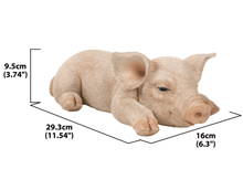 Load image into Gallery viewer, Sleeping Baby Pig Statue - Muskoka Fire Pits