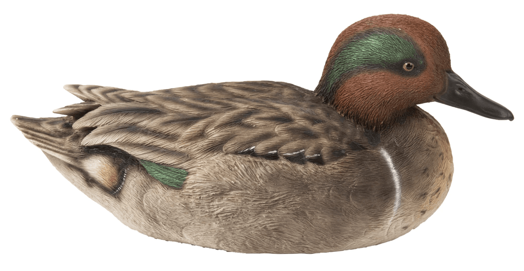 Small Mallard Statue (green wing) - Muskoka Fire Pits