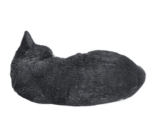 Load image into Gallery viewer, Sleeping Black Cat Statue - Muskoka Fire Pits