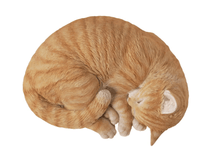 Load image into Gallery viewer, Sleeping Orange Cat Statue - Muskoka Fire Pits