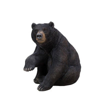 Charger l&#39;image dans la galerie, Outdoor Seated Bear Statue - Muskoka Fire Pits