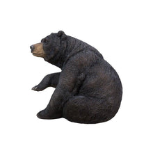 Charger l&#39;image dans la galerie, Outdoor Seated Bear Statue - Muskoka Fire Pits