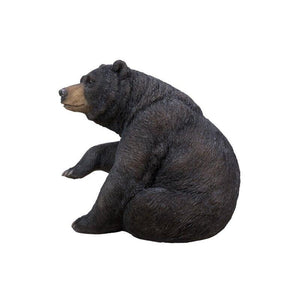 Outdoor Seated Bear Statue - Muskoka Fire Pits