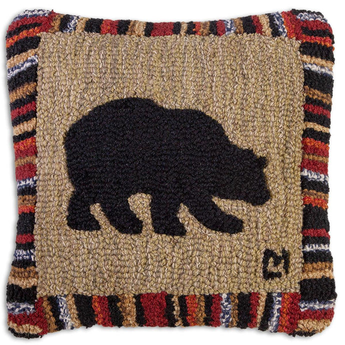 Large Stripe Bear Pillow - Muskoka Fire Pits