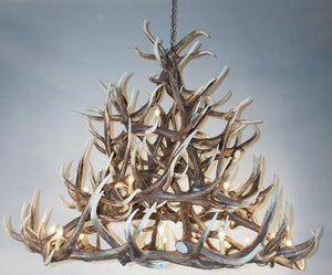 Elk 30 Antler Chandelier - Muskoka Fire Pits